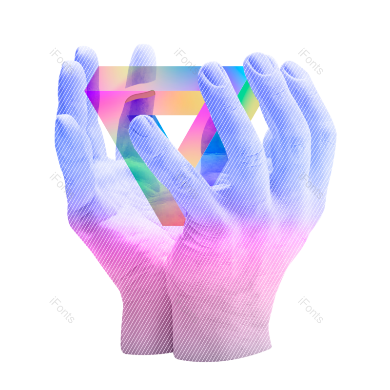 科技图片,炫彩元素,渐变PNG,免抠素材